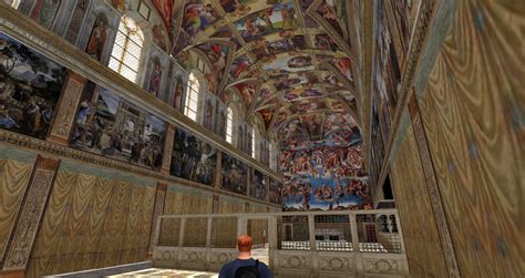 Sistine Chapel as a 3D Virtual Reality Simulation – Temple Study