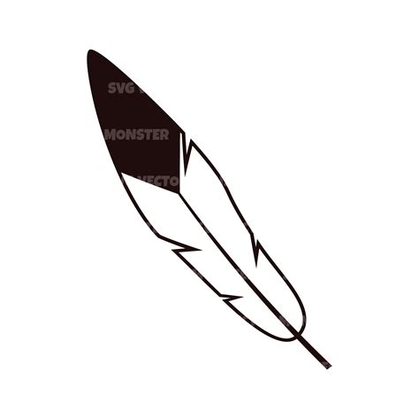 Eagle Feather Silhouette