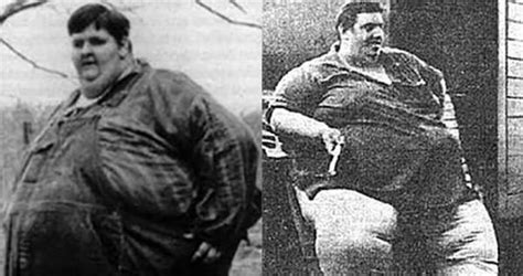 Jon Bower Minnoch, the heaviest man to ever live weighing around 1,400 ...