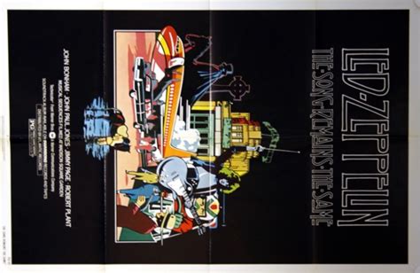 Led Zeppelin: The Song Remains The Same - Vintage Movie Posters