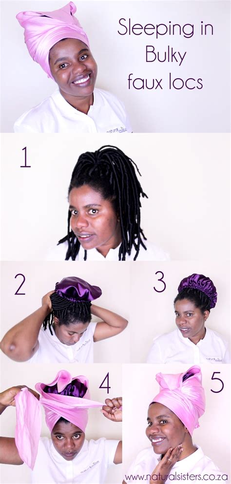 Brazilian Wool Faux Locs Maintenance, + Night Routine – Natural Sisters ...