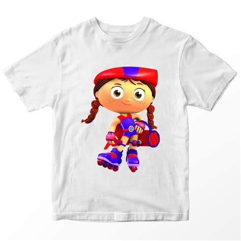 Super Why Wonder Red T-Shirt, Children Costume Shirts, Kids Outfit ~ Clotee.com