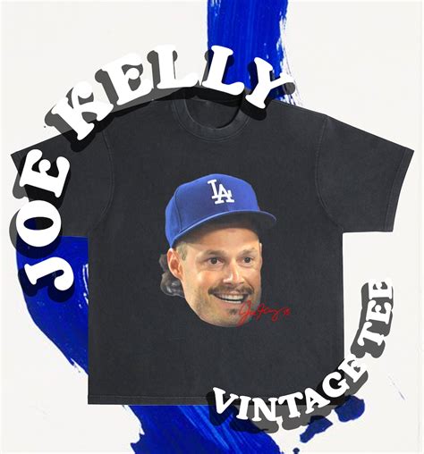 Joe Kelly Dodger Los Angeles Dodgers Unisex Vintage Oversized Tour Merch Shirt Baseball MLB NL ...