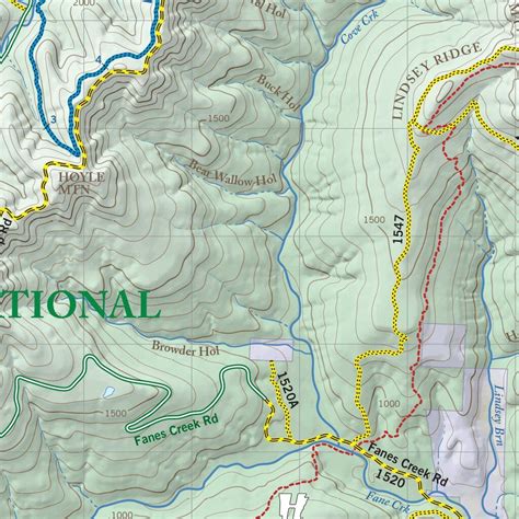 Mulberry Mountain Trails & Recreation Map - Mulberry Mountain Lodging ...