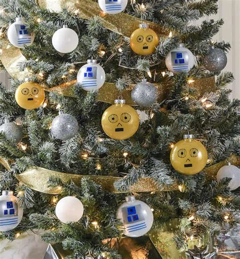 Droid Themed Star Wars Christmas Tree - DIY Candy