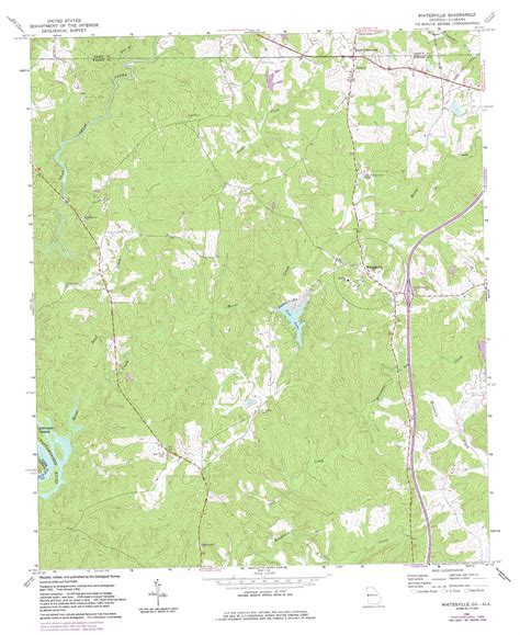 Whitesville topographic map, GA, AL - USGS Topo Quad 32085g1