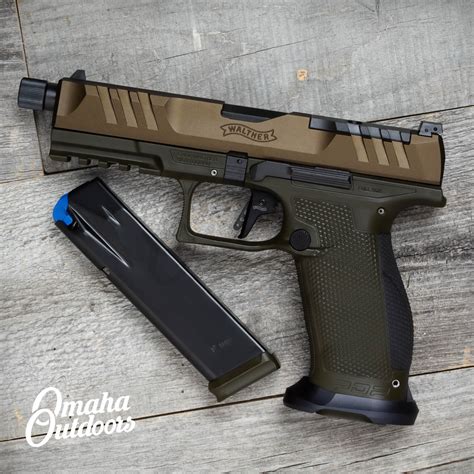 Walther PDP Pro SD Full Size OD Green / Spartan Bronze - Omaha Outdoors