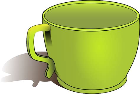 Cup Mug Green · Free vector graphic on Pixabay