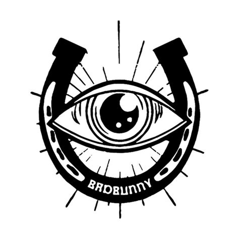 Bad Bunny Tour 2024 Logo Most Wanted Tour Eye Logo | Inspire Uplift