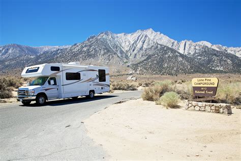 Lone Pine Campground, Lone Pine, California | Womo-Abenteuer