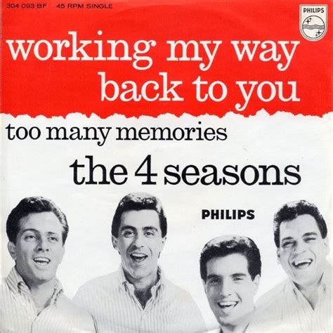 The 4 Seasons | 1960s music, Frankie valli, 60s music