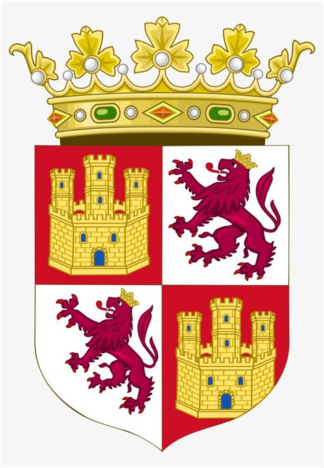 Royal Coat Of Arms Of The Crown Of Castile - Castile Coat Of Arms ...