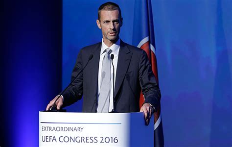 Aleksander Ceferin elected new Uefa president