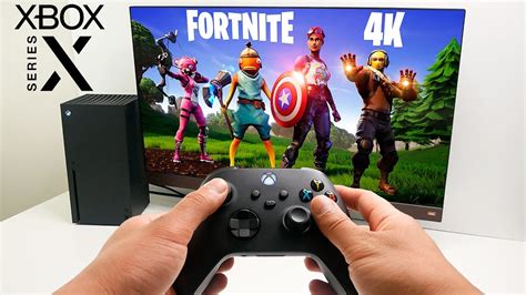 Fortnite Gameplay on Xbox Series X - 4K 60FPS - Optimized for Series X ...