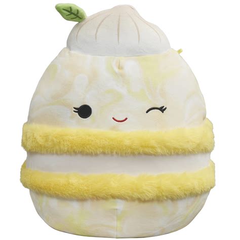 Squishmallows 12-Inch Yellow Meringue Macaron Plush - Add Landry to ...