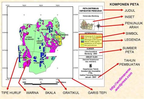 Komponen / Unsur Kelengkapan Peta