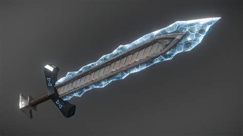 Frost Sword - 3D model by Nick Neissa (@NNeissa) [ab083e7] - Sketchfab