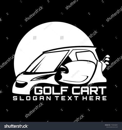 Golf Cart Logo Vector Illustration Stock Vector (Royalty Free ...