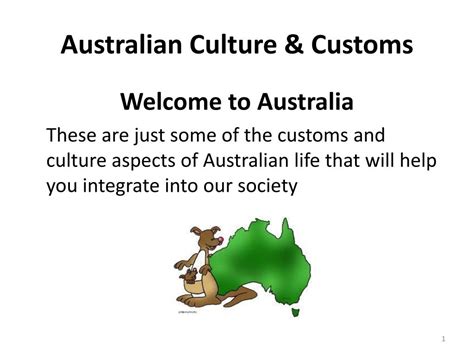 PPT - Australian Culture & Customs PowerPoint Presentation, free ...