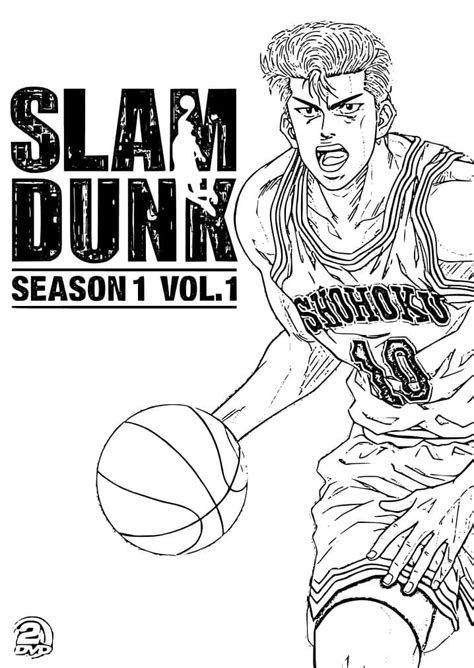 Hanamichi Sakuragi coloring page - Download, Print or Color Online for Free