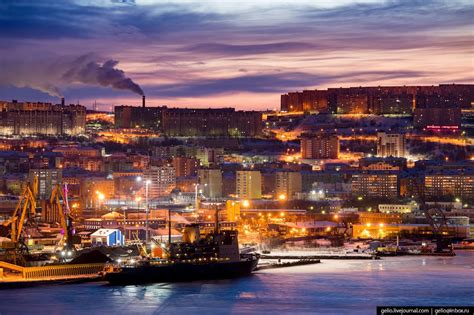 Murmansk – the view from above · Russia Travel Blog