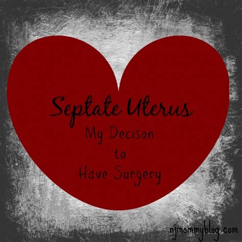 Septate Uterus: My Decision to Have Surgery | NJ Mommy Blog