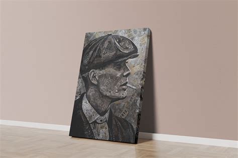 Tommy Shelby Peaky Blinders Graffiti Canvas Art Thomas Shelby - Etsy