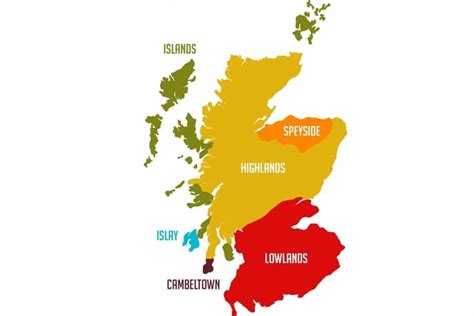 A Comprehensive Guide to Scotland’s Whisky Regions | Whisky, Highland whisky, Scotland