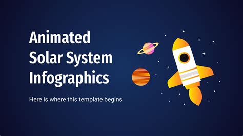 Animated Solar System Infographics | Google Slides & PPT