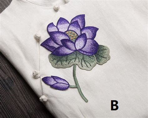 Embroidered Appliquesembroidered Flowers Patches for Dress - Etsy