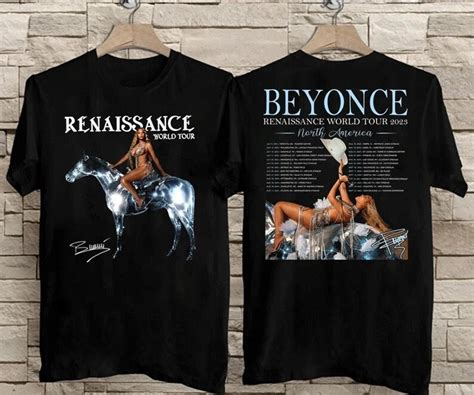 2023 Beyonce Shirt, Beyonce Renaissance World Tour Shirt, Beyonce ...