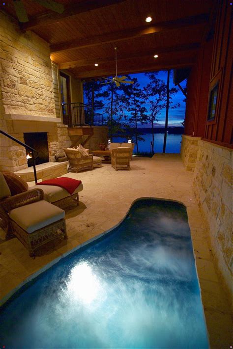 indoor hot tub | Indoor hot tub, Spa bathroom design, Indoor jacuzzi