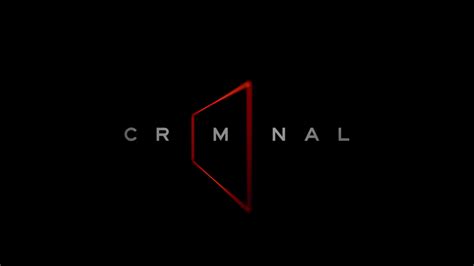 The logo for Netflix' new series: Criminal - Every story takes place inside a police ...