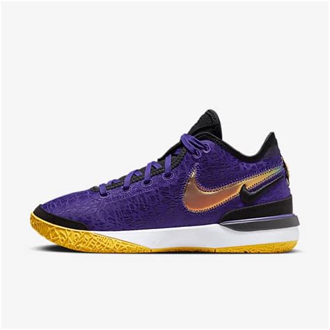 Purple LeBron James Basketball Shoes. Nike.com