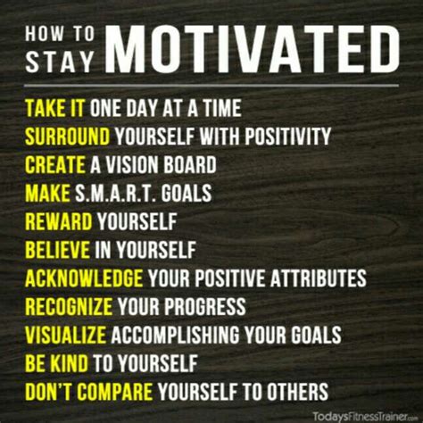 Self Motivation is a form of Self Improvement !!!! Get Motivated !!!!👍👍👍👍😄 | Fooducate Diet ...