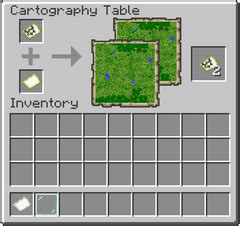 Cartography Table – Minecraft Wiki