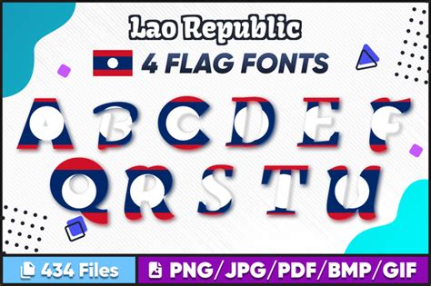 Lao Republic Font Graphic by fromporto · Creative Fabrica