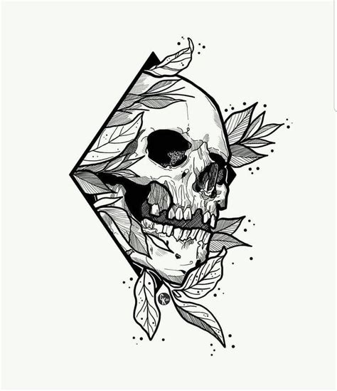 20 Skull Artwork Collection – Artmene – creative art | Skull art ...