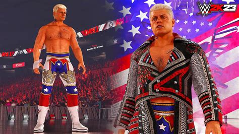 Cody Rhodes Entrance Video Revealed For WWE 2K23 Hardcore, 40% OFF