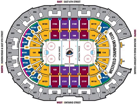 Cleveland Cavaliers Seating Chart