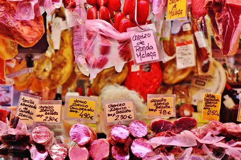 Spanish Food Poster Deli Print Malaga Mercado Central De - Etsy UK