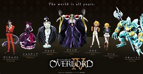 Overlord IV Unveils New Character Visuals! | Anime News | Tokyo Otaku ...