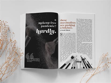 Wall Street Journal Magazine Spread by Tyja on Dribbble