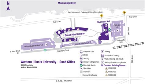 Niu Campus Map Pdf