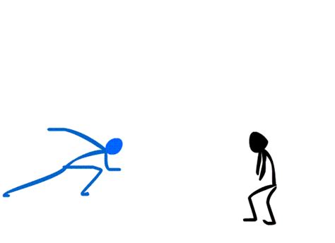 Stick Figure Fight Animation