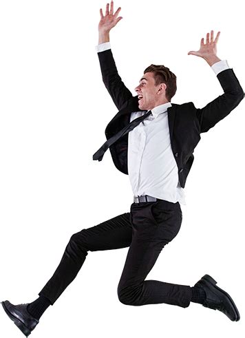 Man Jumping Png - Man In Suit Jumping - Free Transparent PNG Download - PNGkey