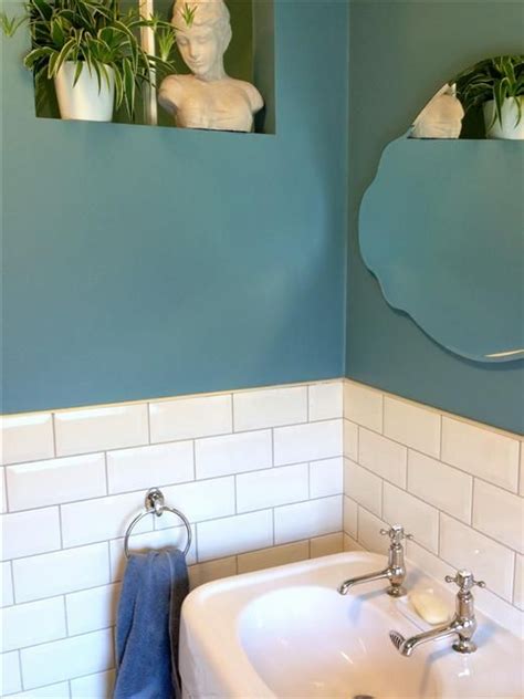 An inspirational image from Farrow and Ball | Bathroom inspiration decor, Blue bathroom decor ...