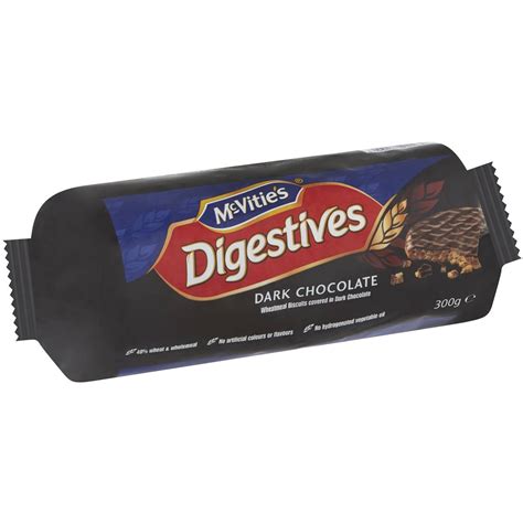 Calories in Mcvitie's Digestives Choc Tops Milk Chocolate Biscuits ...