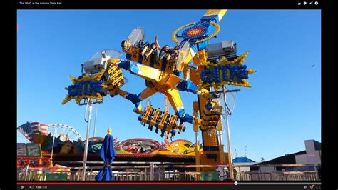 Crazy ride at the Arizona State Fair - YouTube