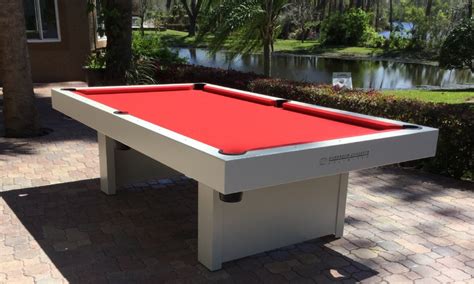 Gameroom Concepts 1000 Series Outdoor 8 foot Pool Table | Outdoor Pool ...